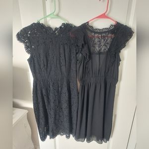Black Lace Dresses ~ lot of 2!
